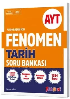 Fenomen Okul Yayınları AYT Tarih Soru Bankası Fenomen Yayınları - Hemen Satın Al