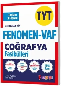 Fenomen Okul Yayınları TYT VAF Coğrafya Fasikülleri Seti Fenomen Yayınları - Hemen Satın Al