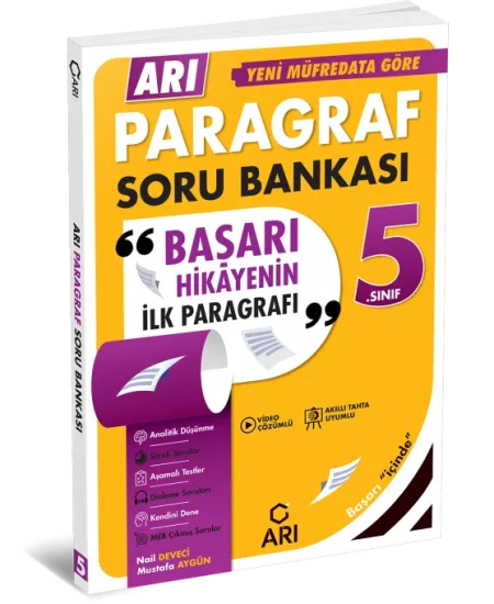 5. Sınıf Arı Paragraf Kitabı Arı Yayıncılık