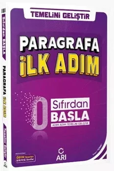 0 Sıfırdan Başla Paragrafa İlk Adım Arı Yayıncılık - Hemen Satın Al
