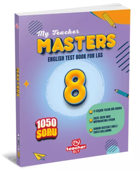 8. Sınıf My Teacher Masters Test Book My Teacher ELT