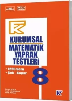 Fenomen Okul Yayınları 8. Sınıf Matematik Kurumsal FK Yaprak Testleri Fenomen Yayınları - Hemen Satın Al
