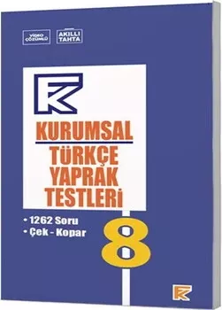 Fenomen Okul Yayınları 8. Sınıf Türkçe Kurumsal FK Yaprak Testleri Fenomen Yayınları - Hemen Satın Al