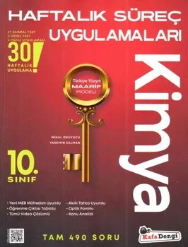 Kafa Dengi Yayınları 10. Sınıf Kimya KOD Haftalık Süreç Uygulamaları Kafadengi Yayınları - Hemen Satın Al