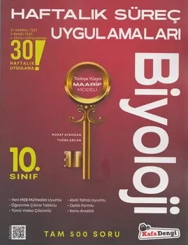 Kafa Dengi Yayınları 10. Sınıf Biyoloji Haftalık Süreç Uygulamaları Kafadengi Yayınları - Hemen Satın Al
