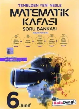 Kafa Dengi Yayınları 6. Sınıf Matematik Kafası Soru Bankası Kafadengi Yayınları - Hemen Satın Al