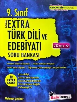 Kafa Dengi Yayınları 9. Sınıf Türk Dili ve Edebiyatı Extra Soru Bankası Kafadengi Yayınları - Hemen Satın Al