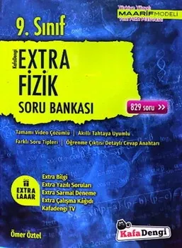Kafa Dengi Yayınları 9. Sınıf Fizik Extra Soru Bankası Kafadengi Yayınları - Hemen Satın Al