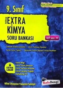 Kafa Dengi Yayınları 9. Sınıf Kimya Extra Soru Bankası Kafadengi Yayınları - Hemen Satın Al