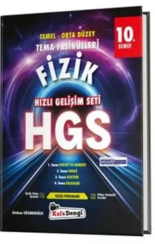 Kafa Dengi Yayınları 10. Sınıf Fizik HGS Tema Fasikülleri Kafadengi Yayınları - Hemen Satın Al