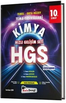 Kafa Dengi Yayınları 10. Sınıf Kimya HGS Tema Fasikülleri Kafadengi Yayınları - Hemen Satın Al