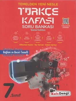 Kafa Dengi Yayınları 7. Sınıf Türkçe Kafası Soru Bankası Kafadengi Yayınları - Hemen Satın Al