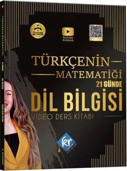 KR Akademi Gamze Hoca Türkçenin Matematiği Tüm Sınavlar İçin 21 Günde Dil Bilgisi Video Ders Kitabı KR Akademi Yayınları - Hemen Satın Al