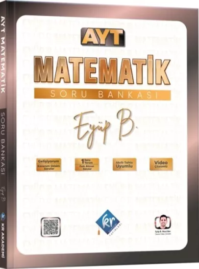 KR Akademi AYT Matematik Eyüp Hoca Soru Bankası KR Akademi Yayınları - Hemen Satın Al
