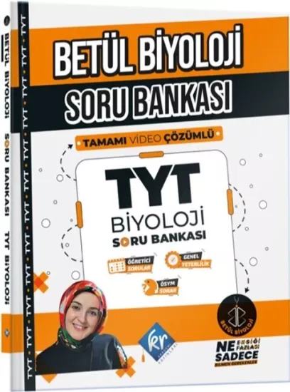 KR Akademi Betül Biyoloji TYT Biyoloji Soru Bankası KR Akademi Yayınları - Hemen Satın Al