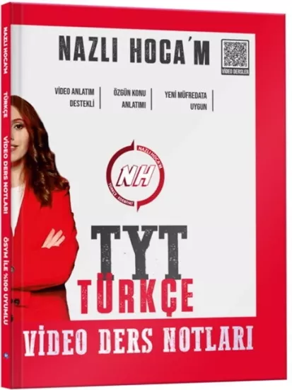 KR Akademi Nazlı Hocam TYT Türkçe Video Ders Kitabı KR Akademi Yayınları - Hemen Satın Al