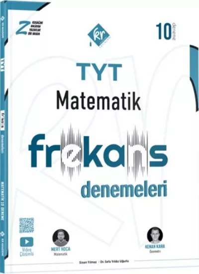 KR Akademi TYT Matematik 10 lu Frekans Denemeleri KR Akademi Yayınları - Hemen Satın Al