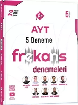 KR Akademi AYT 5 Frekans Denemeleri KR Akademi Yayınları - Hemen Satın Al