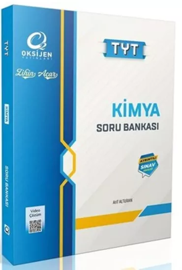 TYT Kimya Soru Bankası Oksijen Yayınları - Hemen Satın Al