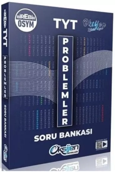 TYT Problemler Soru Bankası Oksijen Yayınları - Hemen Satın Al
