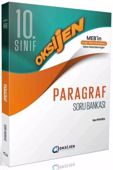10. Sınıf Paragraf Soru Bankası Oksijen Yayınları - Hemen Satın Al