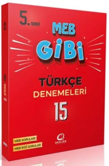5. Sınıf Türkçe MEB Gibi Branş Denemeleri Oksijen Yayınları - Hemen Satın Al