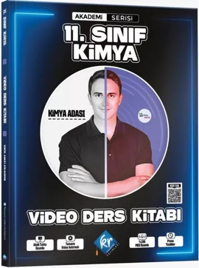 KR Akademi 11. Sınıf Kimya Akademi Serisi Video Ders Kitabı KR Akademi Yayınları - Hemen Satın Al