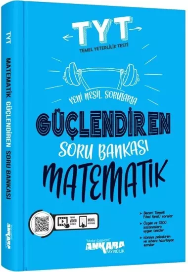 TYT Güçlendiren Matematik Soru Bankası Ankara Yayıncılık - Hemen Satın Al