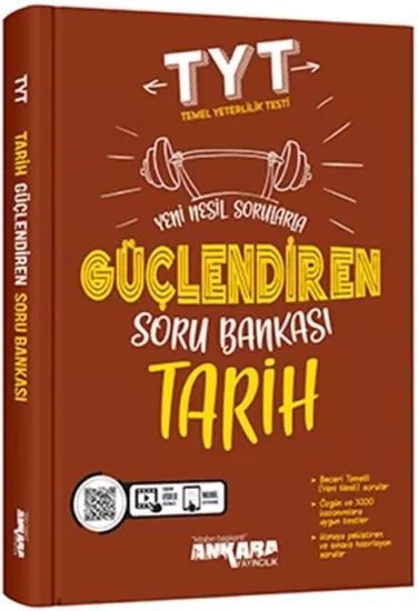 TYT Tarih Güçlendiren Soru Bankası Ankara Yayıncılık - Hemen Satın Al