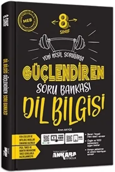 8. Sınıf Güçlendiren Dil Bilgisi Ortaokullar İçin Ankara Yayıncılık