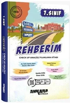7. Sınıf LGS Rehberim Check Up Analizli Planlama Kitabı Ankara Yayıncılık - Hemen Satın Al
