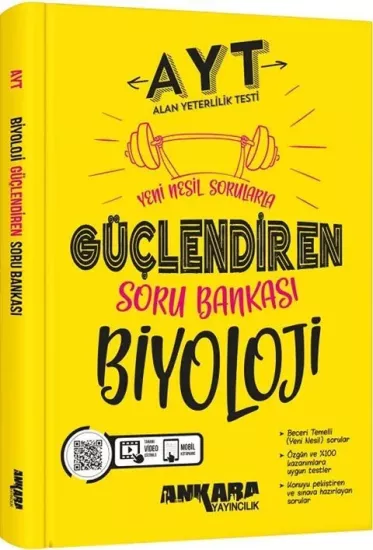 AYT Biyoloji Güçlendiren Soru Bankası Ankara Yayıncılık - Hemen Satın Al