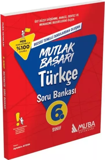 6. Sınıf Türkçe Mutlak Başarı Soru Bankası Muba Yayınları - Hemen Satın Al