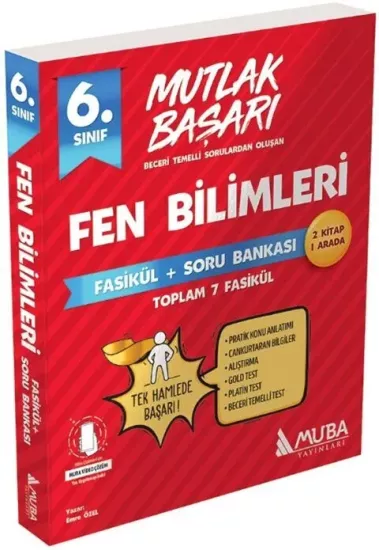 6. Sınıf Fen Bilimleri Fasikül ve Soru Bankası Muba Yayınları - Hemen Satın Al