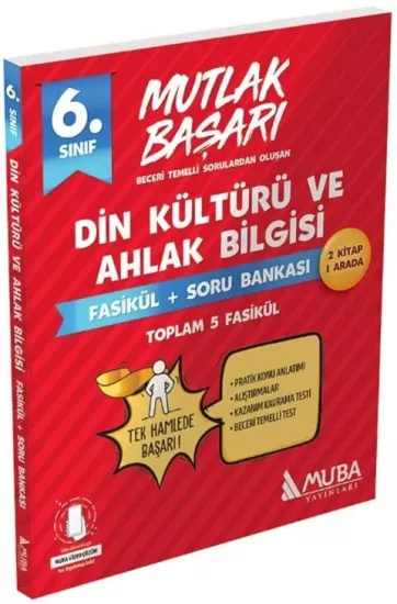 6. Sınıf Din Kültürü ve Ahlak Bilgisi Fasikül ve Soru Bankası Muba Yayınları - Hemen Satın Al