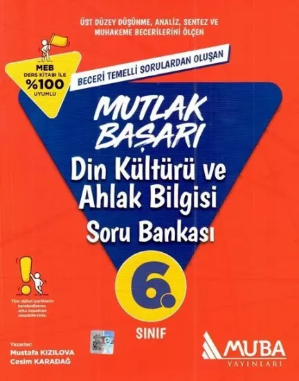 6. Sınıf Mutlak Başarı Din Kültürü Ve Ahlak Bilgisi Soru Bankası Muba Yayınları - Hemen Satın Al