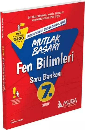 7. Sınıf Fen Bilimleri Mutlak Başarı Soru Bankası Muba Yayınları - Hemen Satın Al