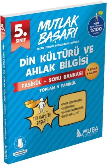 5. Sınıf Din Kültürü ve Ahlak Bilgisi Fasikül Soru Bankası Muba Yayınları - Hemen Satın Al
