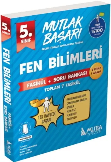 5. Sınıf Fen Bilimleri Fasiküller Soru Bankası Muba Yayınları - Hemen Satın Al