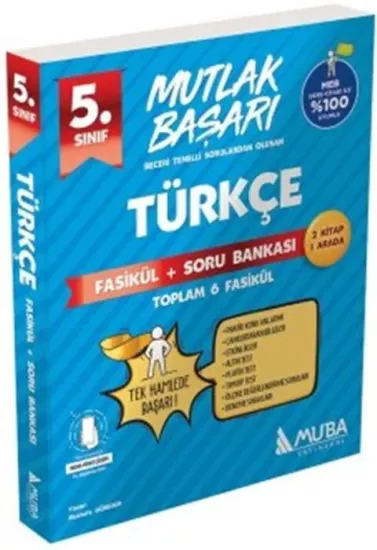 5. Sınıf Türkçe Fasiküller Soru Bankası Muba Yayınları - Hemen Satın Al