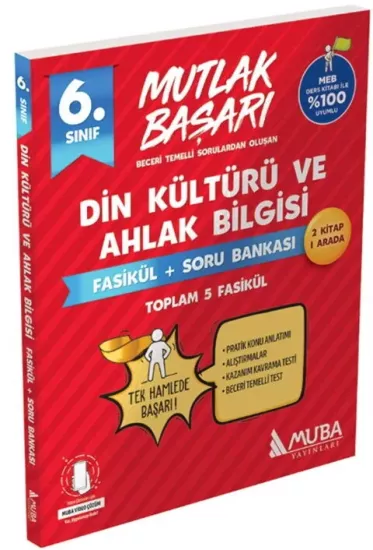 6. Sınıf Din Kültürü Fasikül ve Soru Bankası Muba Yayınları - Hemen Satın Al