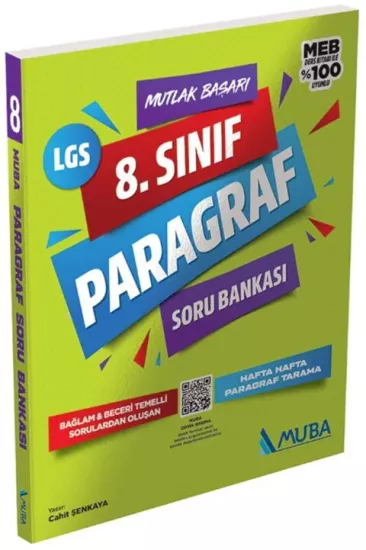 8. Sınıf Paragraf Soru Bankası Muba Yayınları - Hemen Satın Al