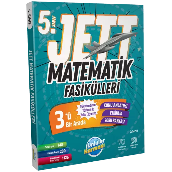5. Sınıf Matematik Jett Fasikülleri Ünlüler Karması