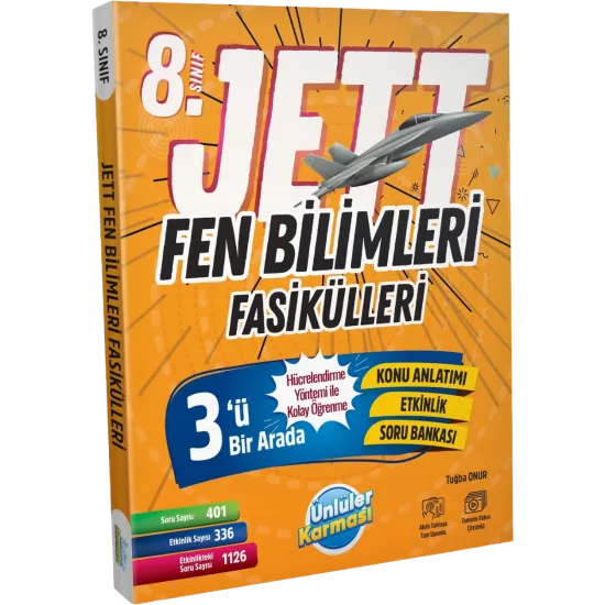 8. Sınıf Fen Bilimleri Jett Fasikülleri Ünlüler Karması