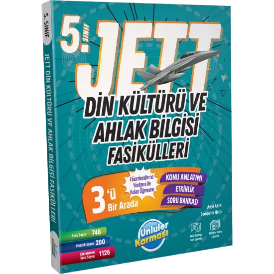 5. Sınıf Din Kültürü Jett Fasikülleri Ünlüler Karması