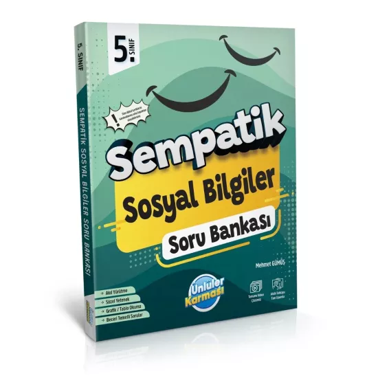 5. Sınıf Sosyal Bilgiler Sempatik Soru Bankası Ünlüler Karması