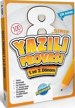 8. Sınıf Yazılı Provası Ünlüler Karması - Hemen Satın Al