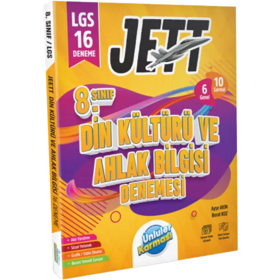 8. Sınıf Din Kültürü Jett 16’ lı Branş Denemeleri Ünlüler Karması