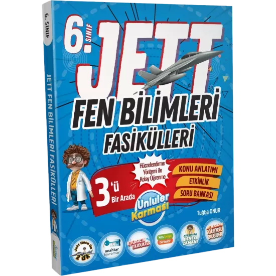 6. Sınıf Fen Bilimleri Jett Fasikülleri Ünlüler Karması