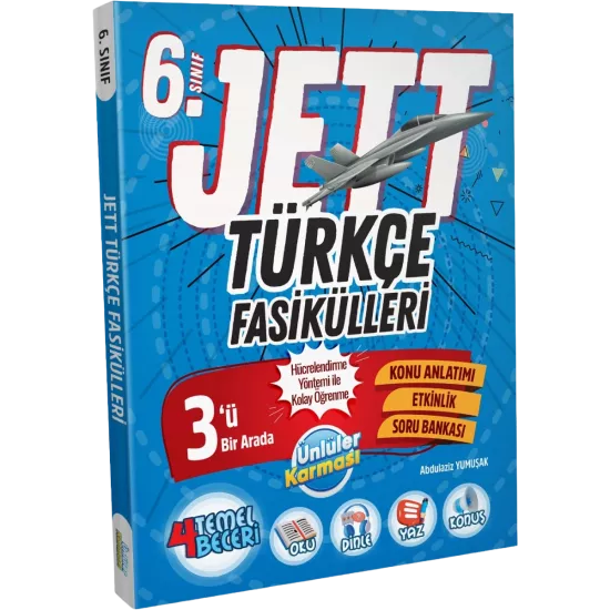 6. Sınıf Türkçe Jett Fasikülleri Ünlüler Karması